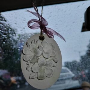 Floral Stone Car Diffuser
